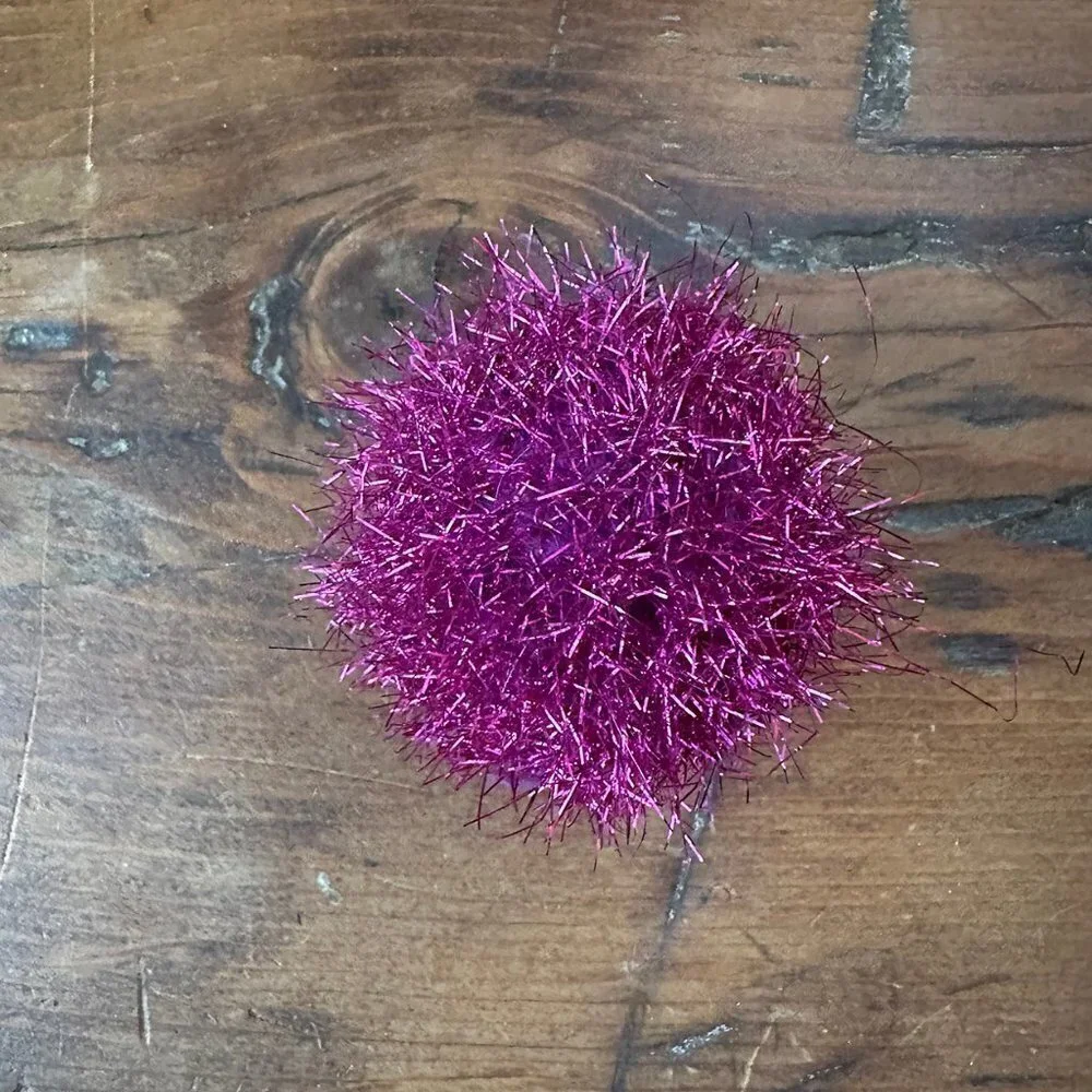 Purple Sparkly Cat Toy Ball NWOT